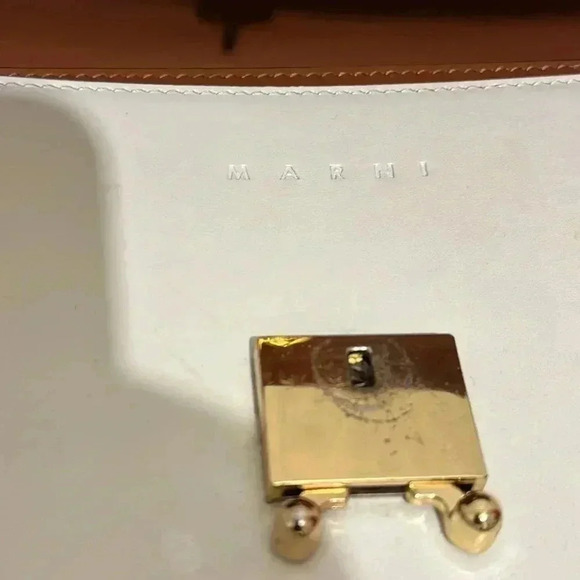 Marni TRUNK LEATHER CROSSBODY BAG - Picture 4 of 12